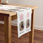 Vintage Jesus Merry Christmas  Short Table Runner<br><div class="desc">Celebrate the true meaning of the season with this Vintage Jesus Merry Christmas Short Table Runner. Featuring a classic and elegant design with a timeless Christmas message,  it adds a heartfelt touch to your holiday dining table. Perfect for family gatherings,  festive dinners,  or as a meaningful seasonal décor accent.</div>