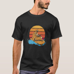 Vintage Jet Ski Retro Sunset Jet Ski for Jet Skie T-Shirt