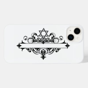 Vintage Jewish Header Case-Mate iPhone 14 Plus Case
