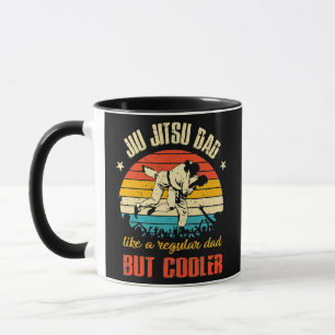 Vintage Jiu Jitsu Dad Training Father Father's Mug