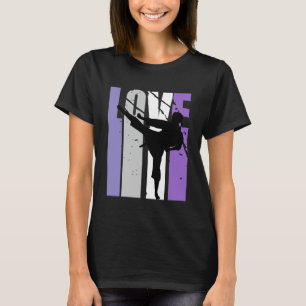 Vintage Jiu Jitsu Live Love Jiu Jitsu Coach Womens T-Shirt