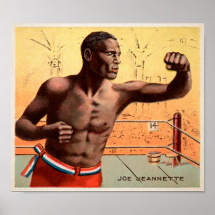 Vintage Joe Jeanette Poster