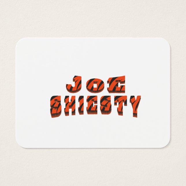 Vintage Joe Shiesty - Cincinnati Football  (Front)