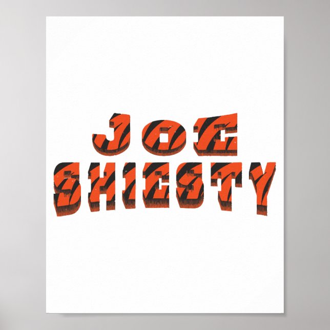 Vintage Joe Shiesty - Cincinnati Football  Poster (Front)