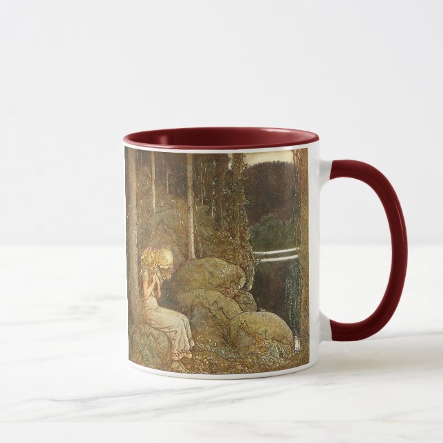 Vintage John Bauer Fantasy / Fairy Tale Art Mug (Right)