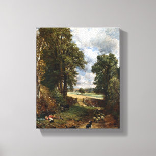 Vintage John Constable The Cornfield Canvas Print