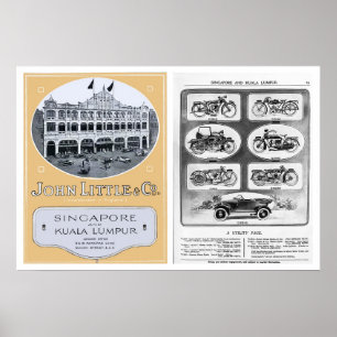 Vintage John Little Advertising Print