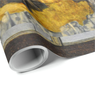 Vintage John Stanhope Thoughts of the Past Wrapping Paper