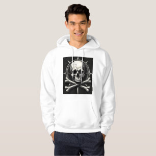 Vintage Jolly Roger Skull & Bones Unisex Hoodie