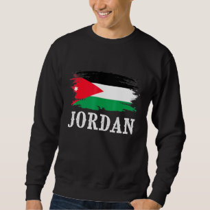 Vintage Jordan Flag I Love Jordan Sweatshirt