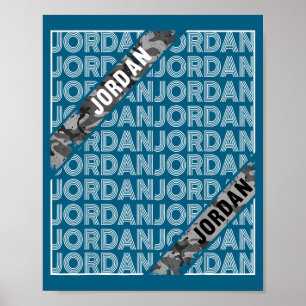 Vintage jordan vintage design men women kids poster