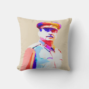 Vintage Joseph Stalin WW2 Russia Dictator Cushion