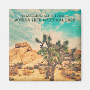Vintage Joshua Tree Fridge Magnet