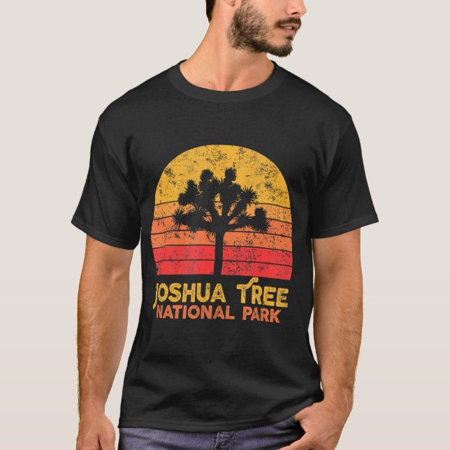 Vintage Joshua Tree National Park Retro T-Shirt    (Front)