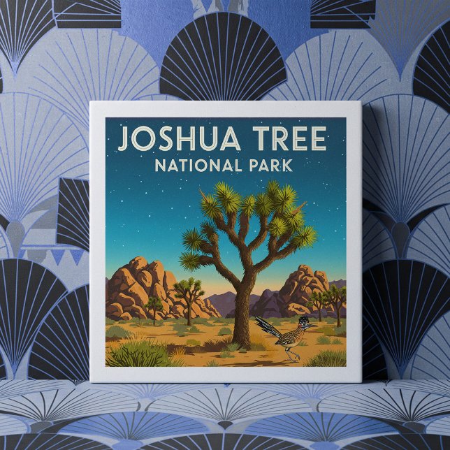 Vintage Joshua Tree National Park Tile (Creator Uploaded)