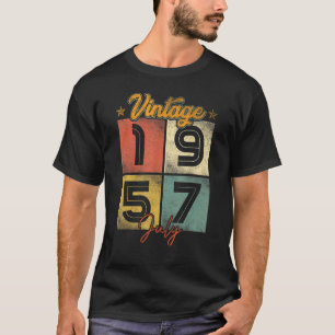 Vintage July 1957 65 Year Old T-Shirt