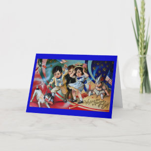 Vintage July 4th Greeting Card 7