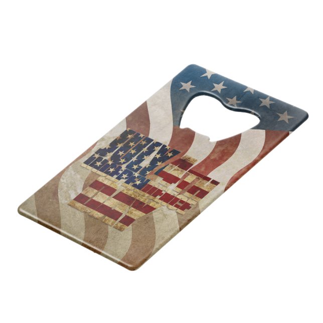 Vintage July 4th Independence Day Design (Front Angled)