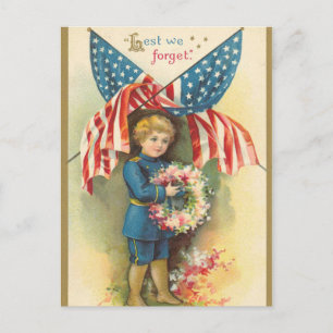 Vintage July 4th Postcard