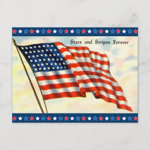 Vintage July 4th Postcard