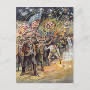 vintage July 4th Postcard