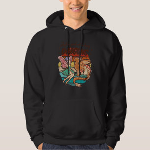 Vintage Just A Fairy Girl Who Loves Dragons Fairy Hoodie