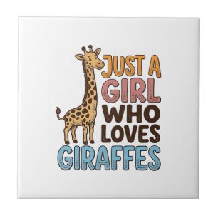 Vintage Just A Girl Who Loves Giraffes Shirt (5)_1 Tile