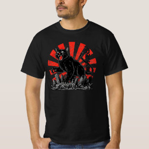 Vintage Kaiju Cat Attack Japanese Retro Monster T-Shirt