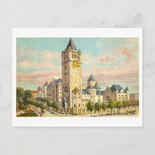 Vintage Kaiserschloss, Posen, Poland Postcard
