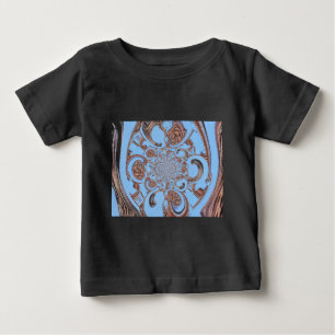 Vintage Kaleidoscope Art Print Baby T-Shirt