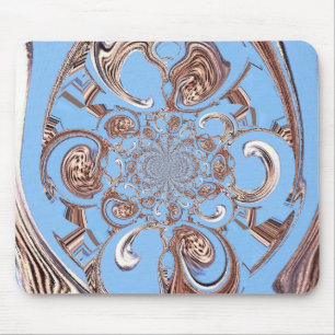 Vintage Kaleidoscope Art Print Mouse Mat