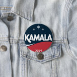 Vintage Kamala Harris 2024 For President Election 7.5 Cm Round Badge<br><div class="desc">Vintage Kamala Harris 2024 For President Election</div>