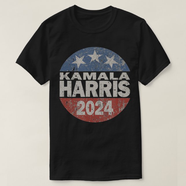 Vintage Kamala Harris 2024  T-Shirt (Design Front)