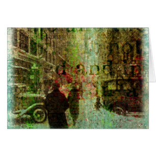 Vintage Kansas City Grunge Collage, All Occasion