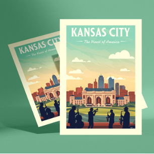 Vintage Kansas City Postcard