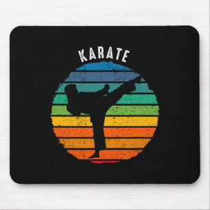 Vintage Karate Clothing - Sunset Karate Mouse Mat