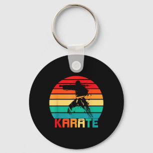 Vintage Karate Martial Arts for Men Kids And s Key Ring