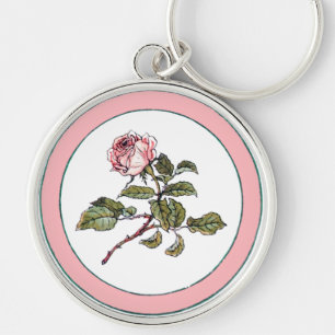 Vintage Kate Greenaway Book Illustration Key Ring