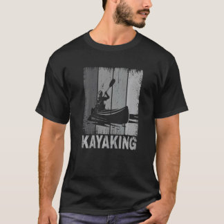 Vintage Kayaking For Men Women Kayak  Kayaker  4 T-Shirt