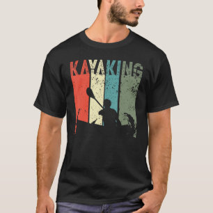 Vintage Kayaking Man & Women Retro Rafting Pro Ka T-Shirt