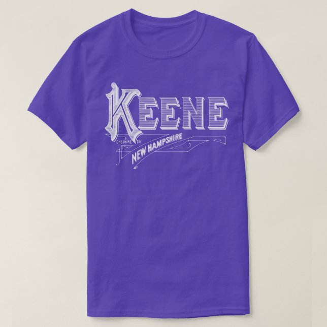 Vintage Keene NH T-Shirt (Design Front)