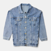 Vintage Keep it Weird Portland Oregon  Denim Jacket (Front)