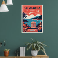 vintage kefalonia greece travel souvenirs