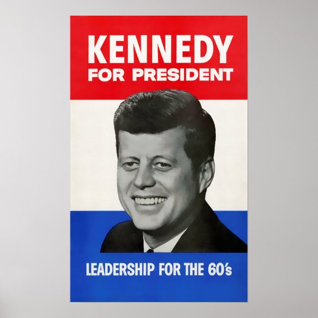 VINTAGE KENNEDY CAMPAIGN SIGN (Front)