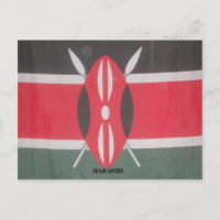 Vintage Kenya Flag Harambe Design
