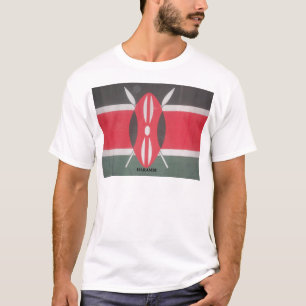 Vintage Kenya Flag Harambe Design T-Shirt
