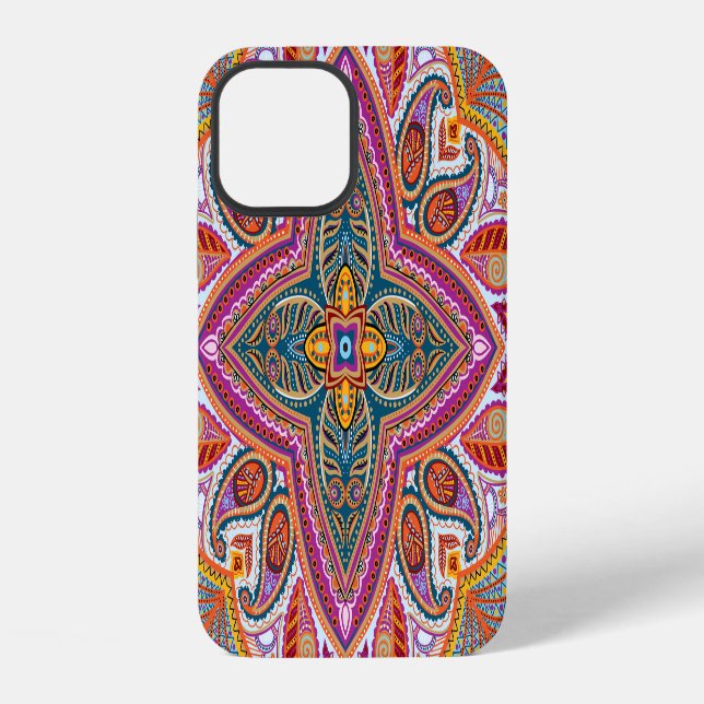 Vintage Kerchief Ornamental Pattern iPhone Case (Back)
