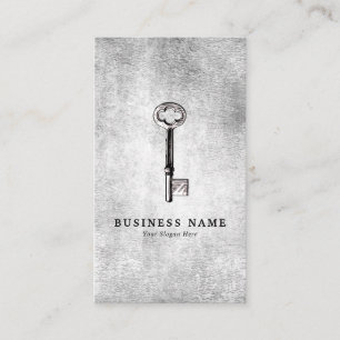 Vintage Key Business Card