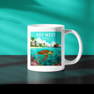 Vintage Key West Florida Coffee Mug