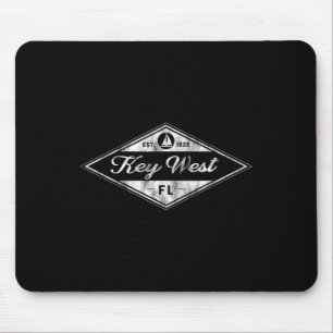 Vintage Key West Florida Keys Est 1828 Vacation So Mouse Mat